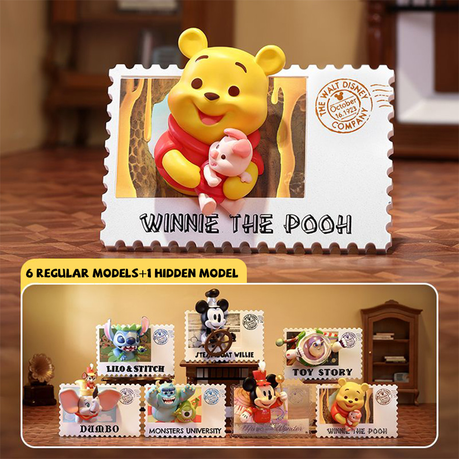 MINISO Disney Blind Box Vintag - огляд і ціна Collectible Vintage Disney Stamps