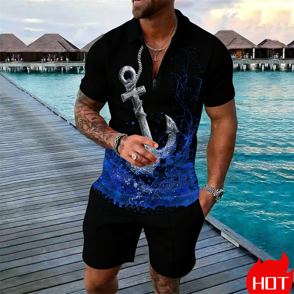 Summer man polo shirt set Vint - огляд і ціна Vintage Zipper