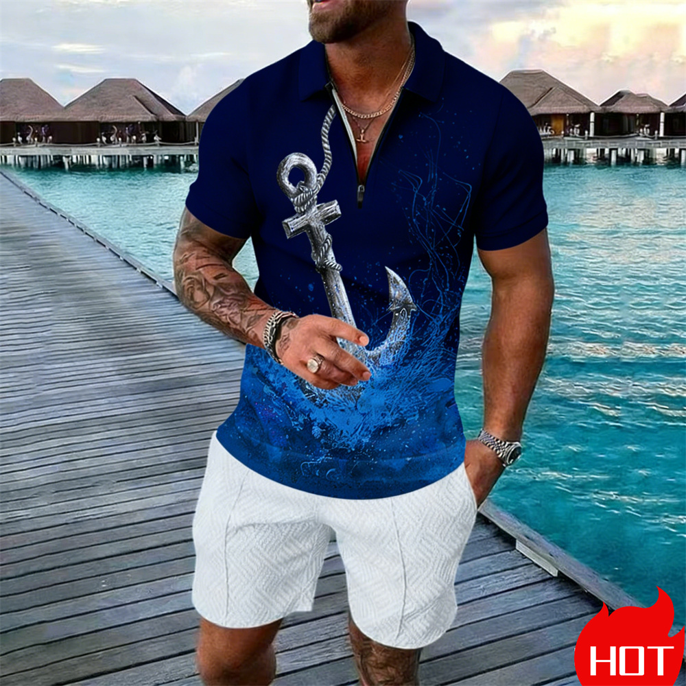 Summer man polo shirt set Vint - огляд і ціна Vintage Zipper